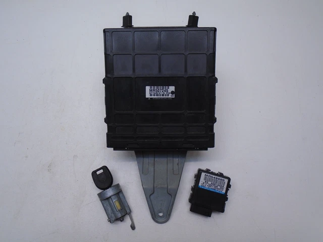 '01 Mitsubishi  Eclipse GS ECU computer immobilizer key 2.4 liter A/T MR507245