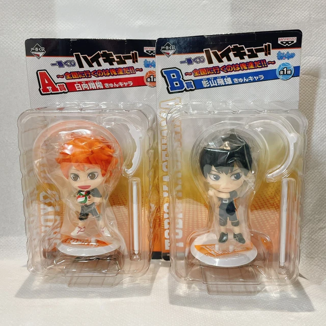 Lzrong 8 pezzi Haikyuu Hinata Shoyo Figure Modello Statua Set Tobio Kageyama Figura PVC Mini Cartoon Bambola Modello Statua Desktop Decor Collection Ornamenti Regalo per Anime Fan 9 cm
