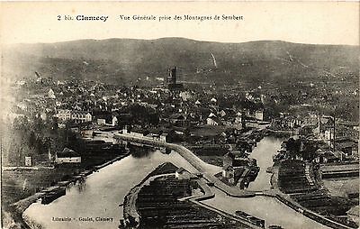 CPA Clamecy-general view-mountains of sembert (420999)
