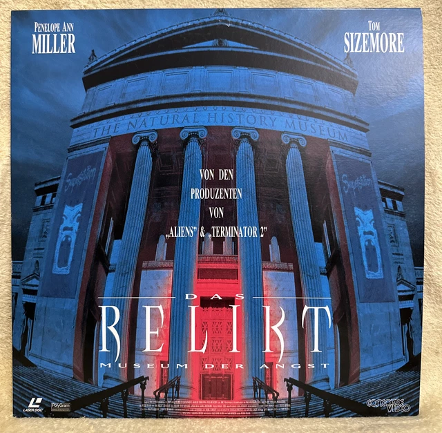 THE RELIC MUSEUM OF FEAR laser disc / LD / laser disc 2 pages CLV