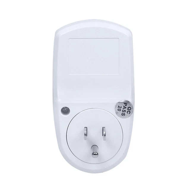 WHITE MOTION SENSOR Light Socket Human Infrared Induction Outlet ...