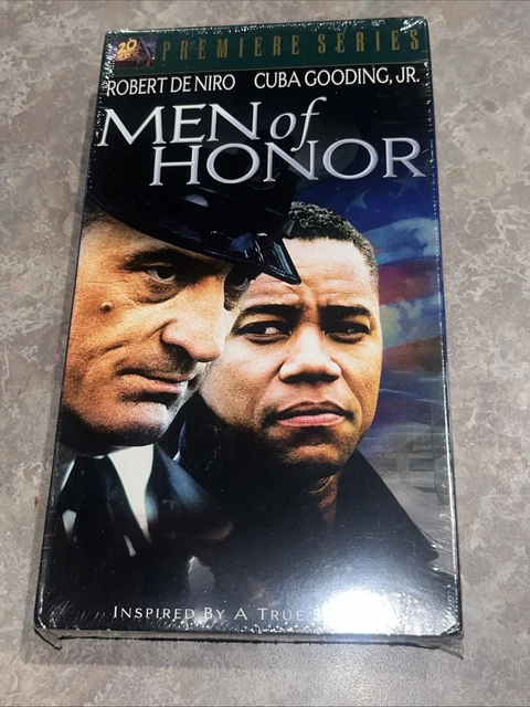 MEN OF HONOR (VHS, 2002)~Robert DeNiro~Military Movie~NEW SEALED £3.11