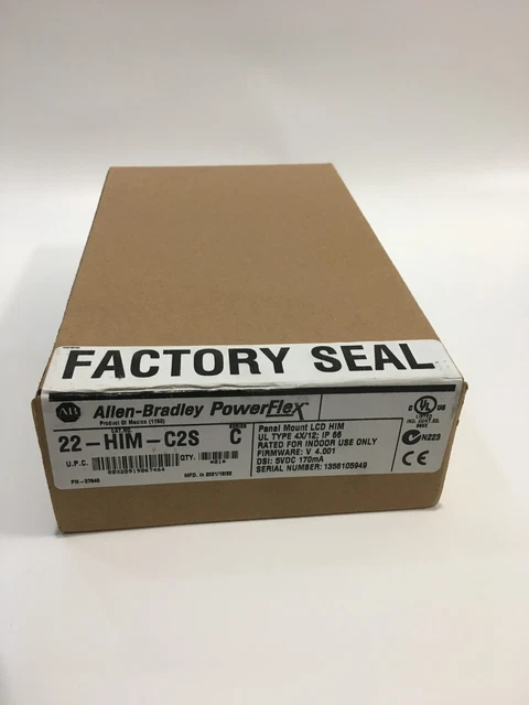 Allen-Bradley New Powerflex series inverter panel 22-HIM-C2S