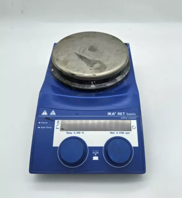 IKA RET Basic S001 Digital Hot Plate & Magnetic Stirrer - Tested