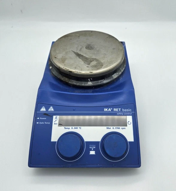 IKA RET Basic S001 Digital Hot Plate & Magnetic Stirrer - Tested