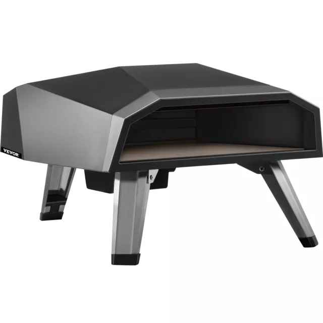VEVOR BBQ Pizzaofen Outdoor Gas Pizzaofen 12" Pizza Grill Holzbackofen Steinofen