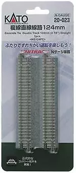 Kato 20-023 N Unitrak Double Track Str 124mm 2pc