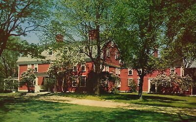 Postcard Longfellow's Wayside Inn South Sudbury Massachusetts MA Bromley & Co.