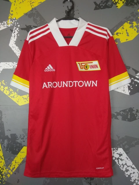 1. FC Union Berlin Home football shirt 2020-2021 Adidas FR2719 Mens Size M ig93