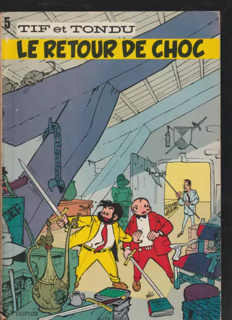 Tif Et Tondu N°5 Le Retour De Choc 1977