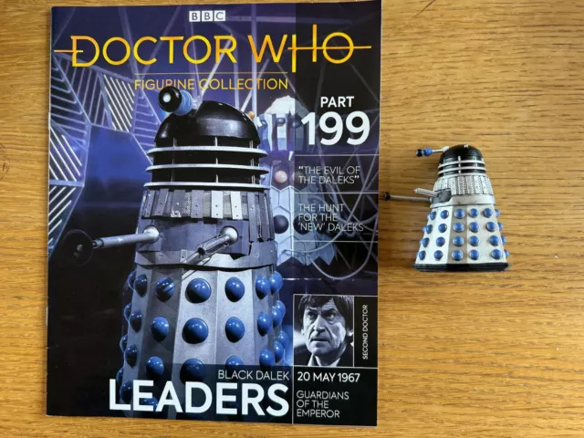 Eaglemoss Doctor Who figurine collection - Issue 199 - Black Dalek Leader