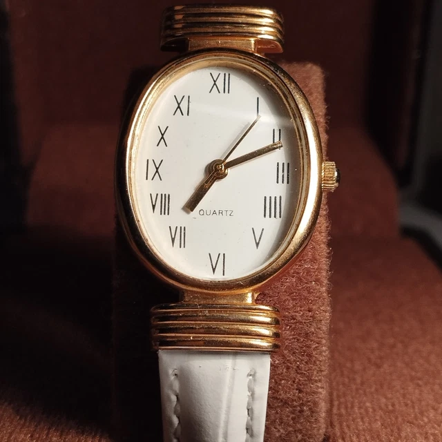 Montre Femme Rica Lewis - Bracelet Cuir Noir, Mouvement Automatique - Neuve Sans étiquettes - Style Casual