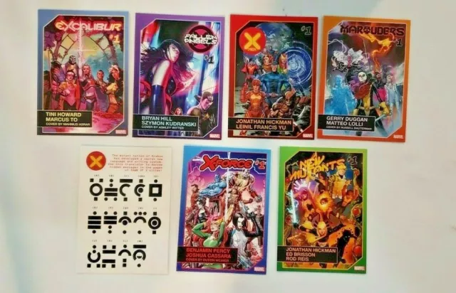 Cards of X - House & Powers of X Marvel 2019 Promo Pack Trading Cards
