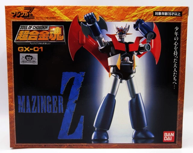 Bandai Soul Of Chogokin GX-01 Mazinger Z – 1997 – Boîte Ouverte, Comme Neuf