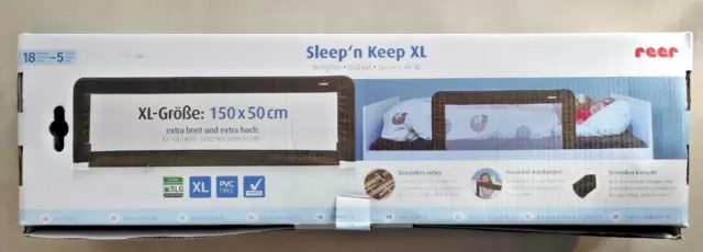 reer - Sleep`n Keep XL -Bettgitter ca. (B x H) 150 x 50 cm - 2 x benutzt mit OVP