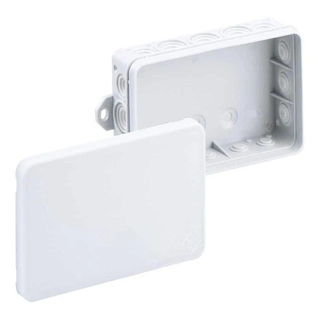 RS PRO Boîtier en aluminium gris, dimensions extérieures 178 x 203 x 87 mm IP30