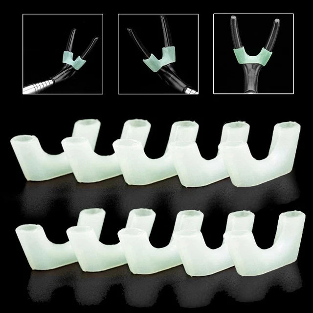 Lot de 4 supports de canne à pêche pour canne à pêche - En caoutchouc - Support de canne à pêche