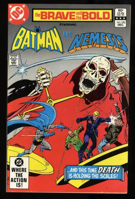 Brave And The Bold #193 FN/VF 7.0 DC Comics 1982