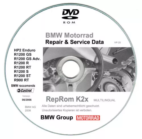BMW R1200 (2004-2013) Manual de Taller - Reparación Manual