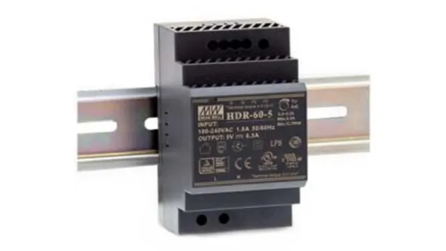 MEAN WELL HDR Switch Mode DIN Rail Power Supply