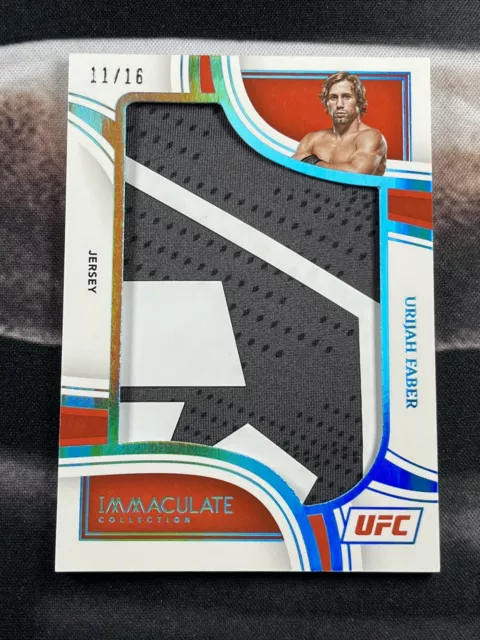 2023 Immaculate URIJAH FABER Jumbo Memorabilia Jersey Relic 11/16