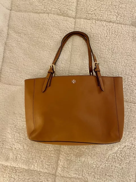 Authentic Tory Burch York Tote in Camel with original Dust Bag