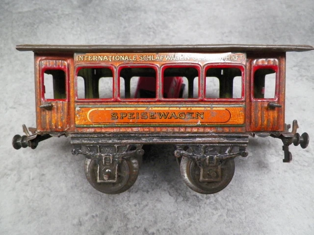 365R 1910'S Bing GBN Bavaria Wagon Marchandises Tôle