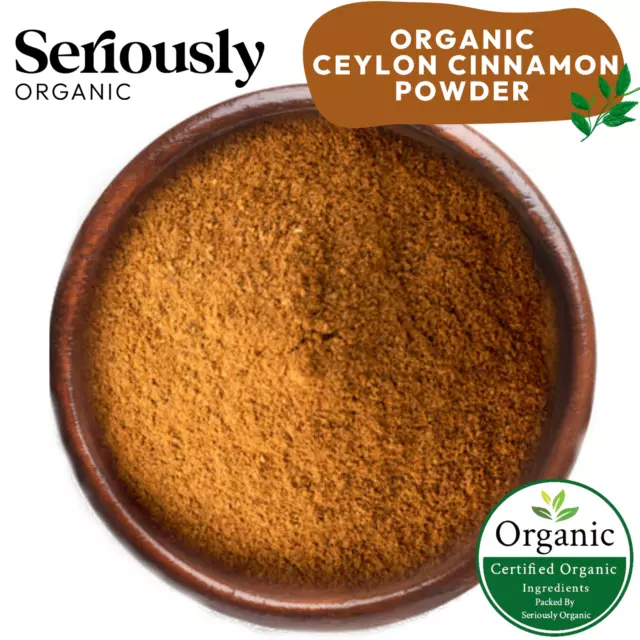 Certified Organic Cinnamon Ceylon Alba Grade Ground Spice : Fresh  Harvest