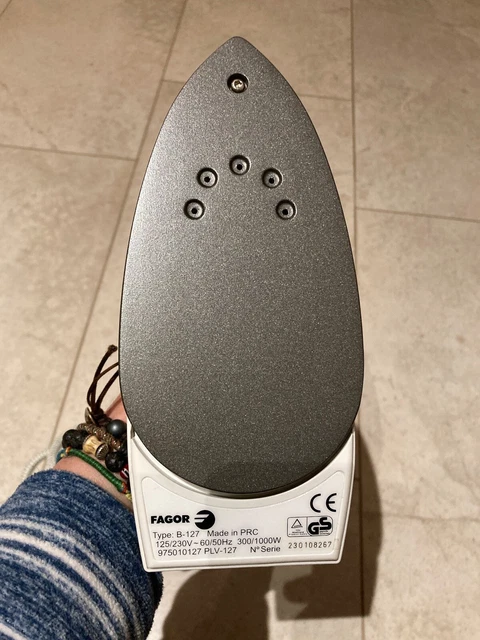 Reise-Bügeleisen Fagor PFL -127 mit Tasche, neu