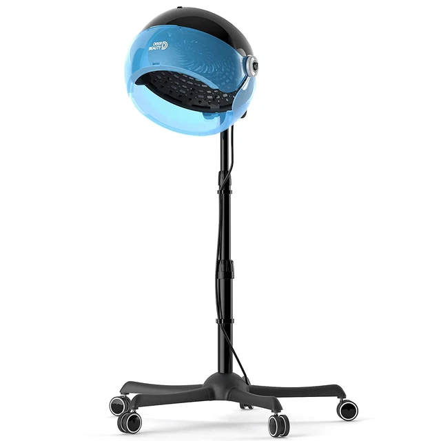 DEER BEAUTY Professional Standing Hair Dryer - 1875W Floor Standing Hooded Dryer