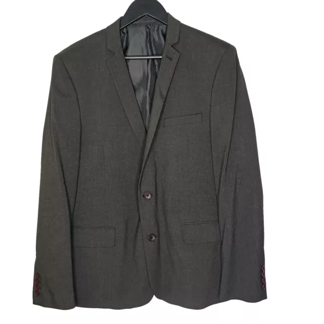 ASOS Mens Blazer Suit Jacket Size 46 Black Unworn Minor Flaw