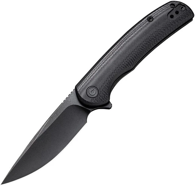 Civivi NOx Folding Knife Nitro-V Steel Blade Black G10 / Stainless - C2110C