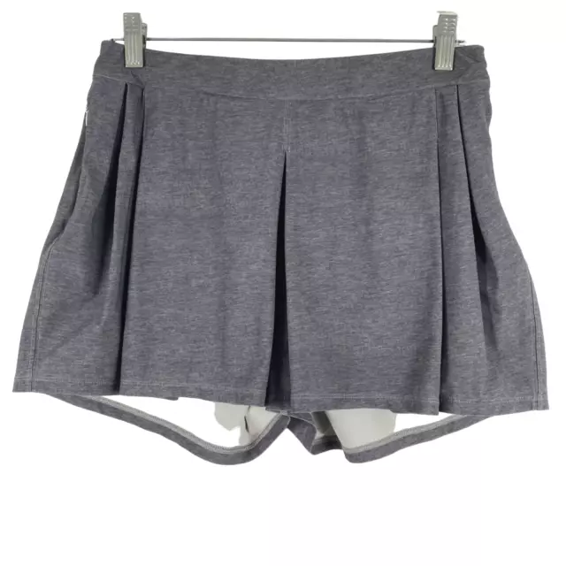Lululemon &go City Skort Shorts Gray Athletic Women's Size 8