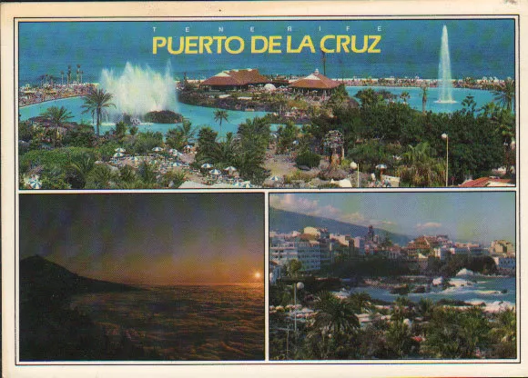 Postal Puerto De La Cruz Tenerife Islas Canarias Postcard Postkarte      Cc02079