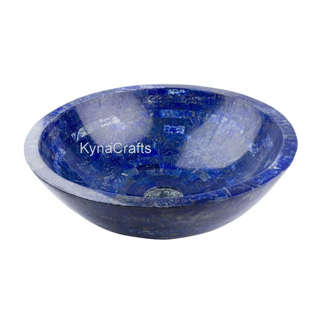 61cm Cubierta Piedra Multicolor Trabajo Decorativo Lavabo Mármol Blanco