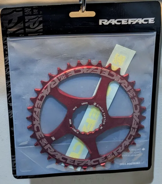 New Sealed Race Face Direct Mount 36T Red Cinch 10/11/12S 2018 RNWDM36RED