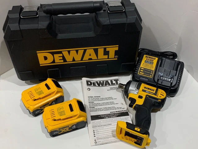 DEWALT DCF880M2 20V MAX Li Ion 1/2in. Impact Wrench Kit with Detent Pin NEW