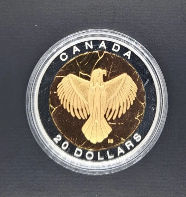 Canada 2014 20 Dollar Seven Sacred Teachings Love Silver .9999 Proof Coin