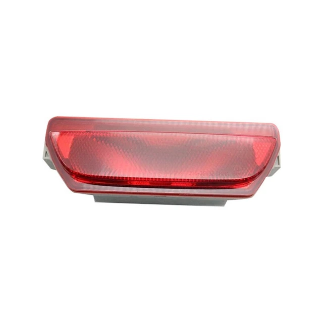 Car Rear Bumper Middle Fog Light Parking Warning Reflector Taillights Witho O6W6
