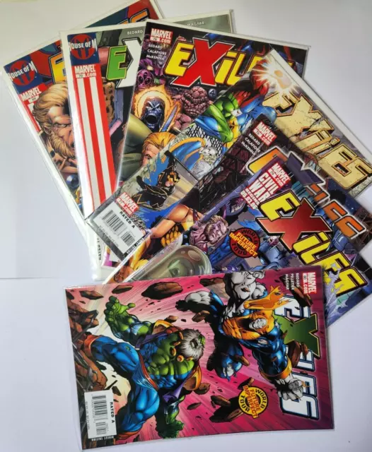 Comics - Exiles (Vol.1) #69, 70, 76, 77, 78, 79, 80 (bundle x7) 2006 - VF/NM