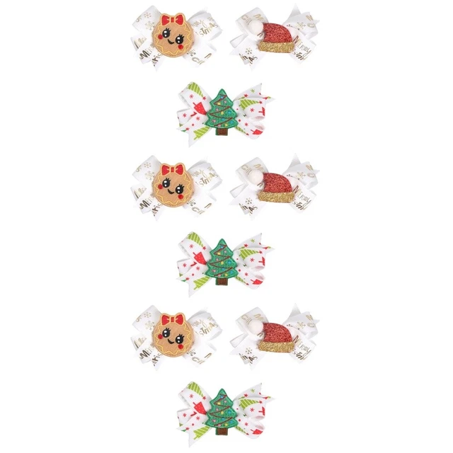 3x Lustig Weihnachten Haar Clips Kleinkind Urlaub Haarnadeln