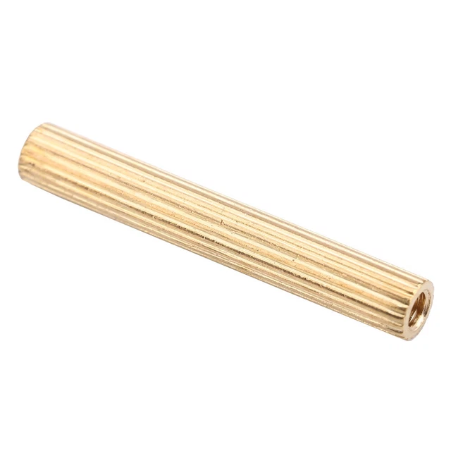 100pcs Double Pass Brass Copper Standoff Spacers Studs Thread Round Pillars