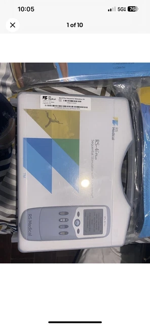 RS4i Plus Sequential Stimulator W/Intersperse  Brand New . With 60  Pads.