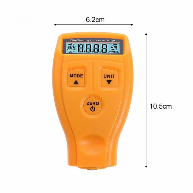 PAINT THICKNESS GAUGE Meter Coating Thickness Gauge Paint Depth Gauge