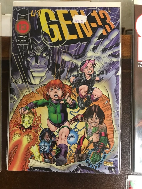 GEN 13: Issue 1 C Lil Gen 13 Variant Homage NM