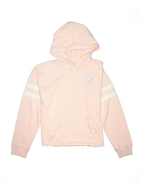 Abercrombie Girls Pink Pullover Hoodie 11
