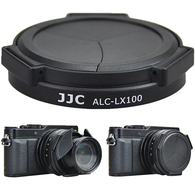 JJC Auto Open&Close Lens Cap fr Panasonic Lumix DMC-LX100 II Leica D-LUX Typ 109