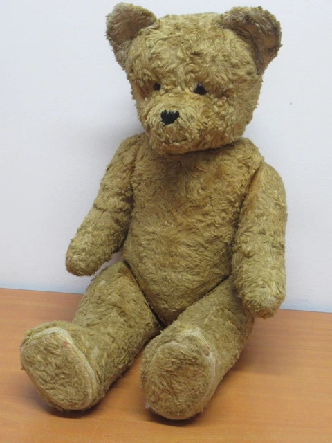 Vieux Ours En Peluche Français - Années 50/60 - Très Bon état