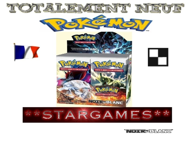 Unco Com Reverse Holo French Choice Cards Black & White Pokemon New