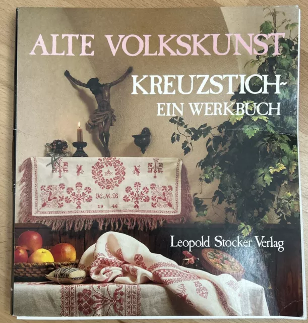 Adolfine Kullmann-Brandauer, arte popular antiguo, punto de cruz - un libro de trabajo